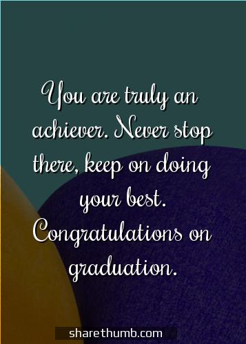 graduation message for friends and family